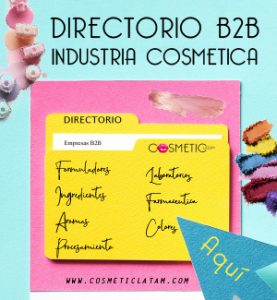 Directorio Empresas B2B Industria Cosmetica