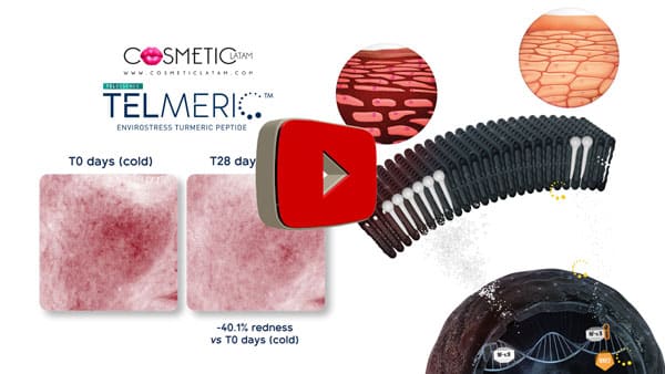 elessence Telmeric™ es un péptido biomimético de cúrcuma que combate el estres medioambiental y los efectos de cascada inflamatoria.