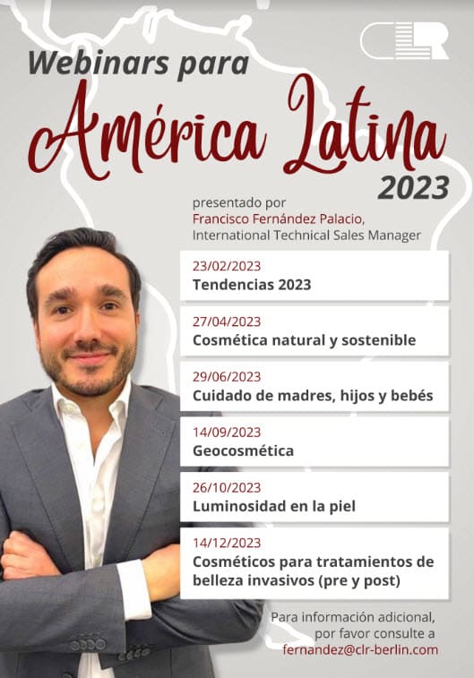 Webinars para Latinoamerica - CLR BERLIN 2023